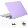 Brašna na notebook ENKAY 79007 CRYSTAL SET Ochranná sada pro Macbook Pro 16" A2141 fialová