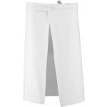 Kariban Zástěra K 887 90x625cm barová středně dlouhá COT20K88700199-white Bílá – Hledejceny.cz