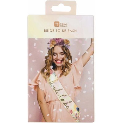 Talking Tables Šerpa na rozlučku se svobodou Bride to Be, multi barva – Hledejceny.cz