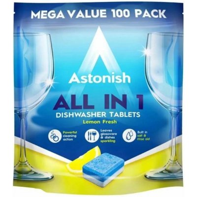 Astonish Tablety do myčky All in One s vůní citrusu 100 ks – Hledejceny.cz