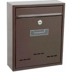 Poštovní schránka Radim M hnědá 26x31x9 cm – Hledejceny.cz