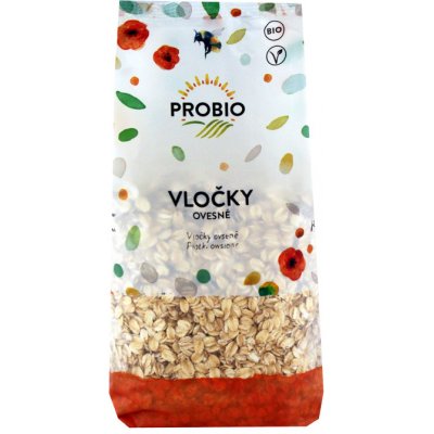 ProBio Bio ovesné vločky 0,5 kg – Zboží Dáma