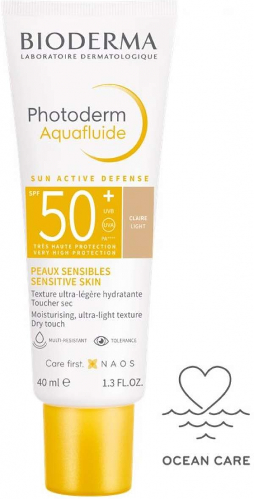 Bioderma Photoderm Aquafluid SPF50+ světlý 40 ml