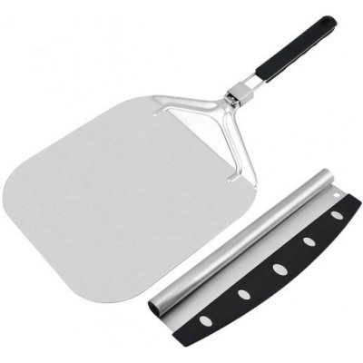 UG Grill Pizza set DP-6817, lopatka + kolébkový kráječ – Zboží Dáma