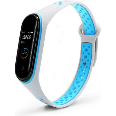 Xiaomi Mi Band 3/4 náhradní náramek Sportovní prodyšný Šedo modrý MBSCZ-4SPPRSMD – Zbozi.Blesk.cz