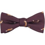 Bubibubi s liškami h7003 vínový – Zboží Dáma