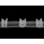 Záclonovka 2 skladová šíře 50 mm Balení: 50 m, Varianta: transparent – Zboží Dáma