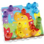 Quercetti Jumbo Peggy jumbo kolíčky & pegboard – Sleviste.cz