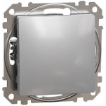 Schneider SEDNA strojek jednonasobny ovladač.tlacitkovy 1/0 aluminium – Hledejceny.cz