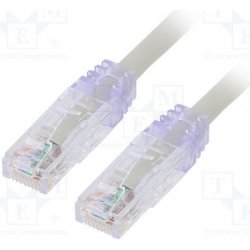 Panduit UTPSP5MGYY Patch, TX6™ PLUS,U/UTP, 6, lank, Cu, LSZH, 5m, šedý