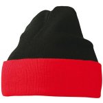 Knitted cap MB7550 černá/červená – Hledejceny.cz
