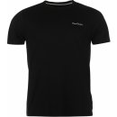 Pierre Cardin Plain T Shirt Mens Black