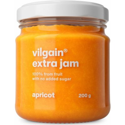 Vilgain Extra džem – meruňka, bez přidaného cukru 200 g – Zboží Dáma