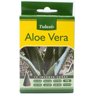 Tulasi Aloe vera indické vonné františky 15 ks – Hledejceny.cz