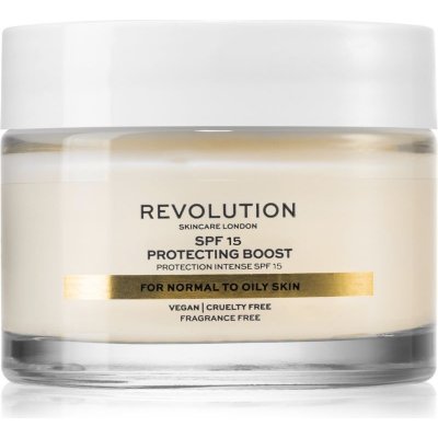 Makeup Revolution Moisture Cream SPF15 Normal to Dry Skin Denní krém SPF15 50 ml