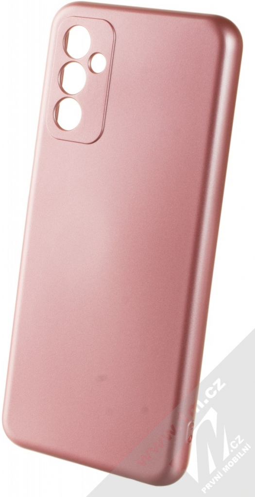 Pouzdro 1Mcz Metallic TPU Samsung Galaxy M13 4G, Galaxy M23 5G růžové