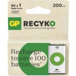 GP ReCyko 9V 200mAh 1ks 1032521021 – Zboží Živě