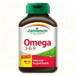 Jamieson Omega 3-6-9 1200 mg měkké tobolky pro udržení normální hladiny cholesterolu 100 kapslí – Hledejceny.cz
