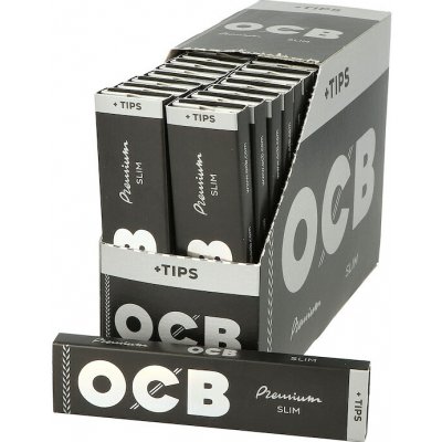 OCB Slim Premium papírky s filtry 32 ks – Zbozi.Blesk.cz