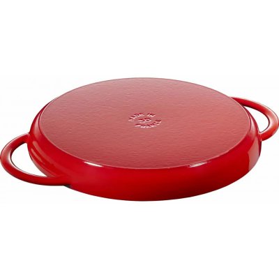 Staub Litinová grilovací kulatá višňová 30 cm