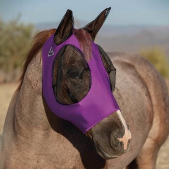 Professional's Choice Maska proti hmyzu s ochranou uší purple
