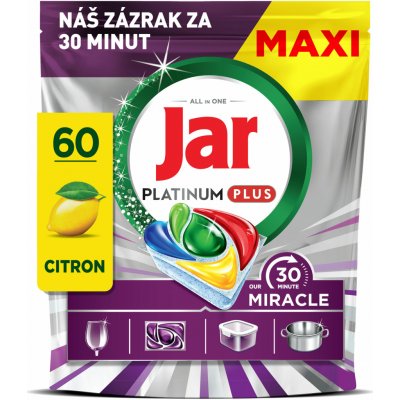 Jar Platinum Plus 30 Minute Miracle kapsle do myčky 60 ks – Zboží Dáma