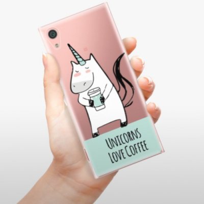 Pouzdro iSaprio - Unicorns Love Coffee - Sony Xperia XA1 – Zboží Mobilmania