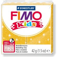 Fimo Kids zlatá se třpytkami 42 g