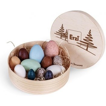ERZI Set dřevěných dekoračních vajíček