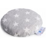 BocioLand Malý nahřívací polštářek s třešňovými pecičkami Hvězdy v šedé – Zboží Dáma