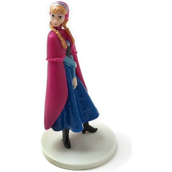 Dekorace na dort Anna, princezna z Frozen - figurka na dort s podstavcem - Modecor