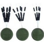 Gardner Zarážka Na Vlasec Target Line Stops Sinking Černé 2x6,5mm 15ks – Zboží Dáma