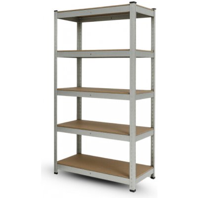 IQ Garden Regál 180 × 80 × 40 5 polic pozink 318393 – Sleviste.cz