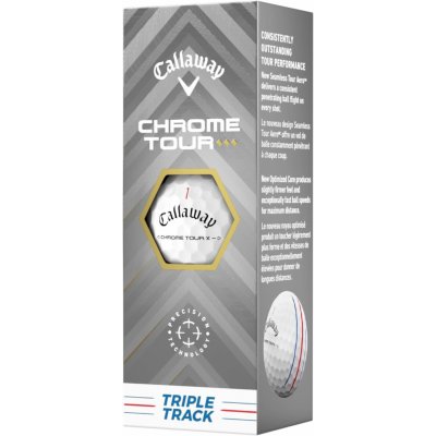 Callaway Chrome Tour 24 Triple Diamond Triple Track bílé 3 ks – Zboží Mobilmania