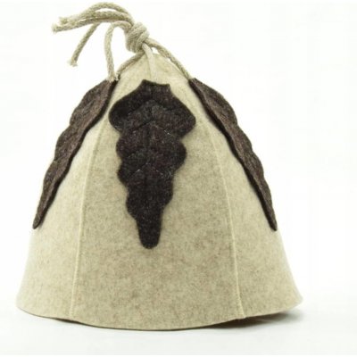 Velforia Čepice Listy béžová ovčí vlna béžová – Zboží Dáma