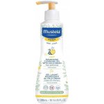 Mustela Bébé Dry Skin výživný čisticí gel s obsahem ochranného krému obnovující kožní bariéru pro děti od narození Hair & Body 300 ml – Zboží Dáma