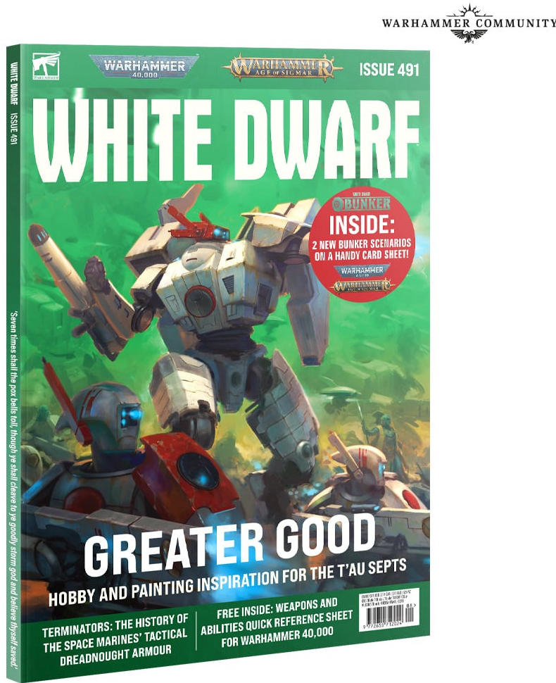 GW Warhammer White Dwarf Issue 491 08/2023