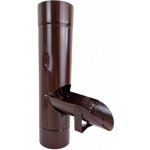 Covernit Lakovaný chrlič pro sběr dešťové vody 100 mm RAL 8017 hnědá – Sleviste.cz