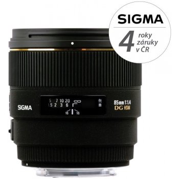 SIGMA 85mm f/1.4 EX DG HSM Nikon