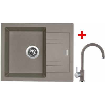 Sinks G1654 Set LINEA 600 Truffle + VITALIA Truffle – Sleviste.cz