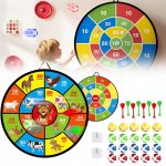 Sada pro hru šipek pro děti terč, bezpečné šipky a míčky Na Suchý Zip – Hledejceny.cz