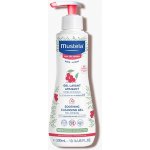 Mustela Bébé Dry Skin výživný čisticí gel s obsahem ochranného krému obnovující kožní bariéru pro děti od narození Hair & Body 300 ml – Zboží Dáma