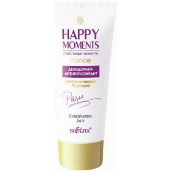 Belita-Vitex Happy Moments deodorant antiperspirant suchý krém Romantická Francie 50 ml