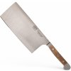 Kuchyňský nůž Güde Solingen Sekáček ALPHA OAK 18 cm hnědá