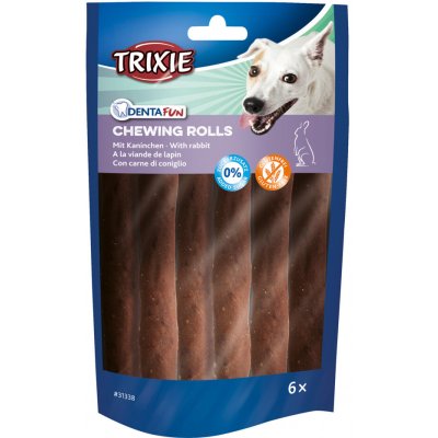 Trixie DentaFun žvýkací rolky s králíkem 12 cm 70 g 6 ks – Hledejceny.cz