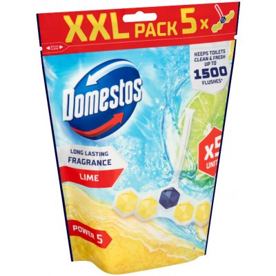 Domestos Power 5 Lime WC bloky 5 x 50 g – Hledejceny.cz
