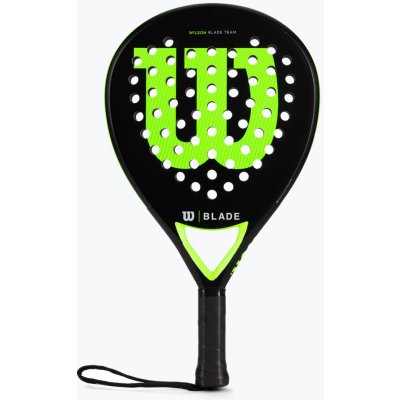 Wilson Blade Team V2 Padel - black/green – Zboží Dáma