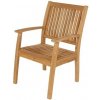 Zahradní židle a křeslo Teakové jídelní křeslo Monaco Barlow Tyrie 56,6x63,1x92,4 cm (1MOA)