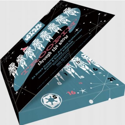 DISNEY STAR WARS KALENDARZ ADWENTOWY 2025 24 KOSMETICKÝCH PRODUKTŮ GALAKTICKÉ VÁNOCE – Zboží Dáma