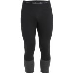 ICEBREAKER Mens Merino 200 ZoneKnit Legless, Black/Jet Heather/Cb – Zboží Dáma